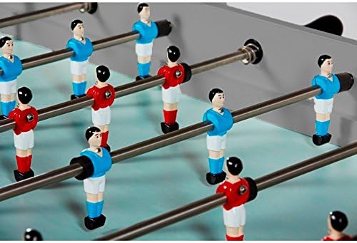 René Pierre Outdoor Foosball Table - Tahiti. Designed with Safety Telescoping Rods with Ergonomic Handles and 2 Single Goalies